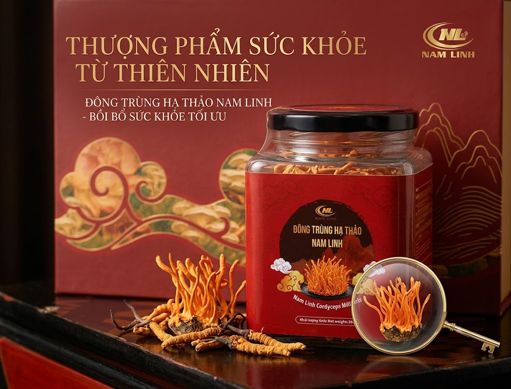 Đông trùng hạ thảo sấy thăng hoa 30g