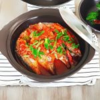Cá Nục Sốt Nấm Hương