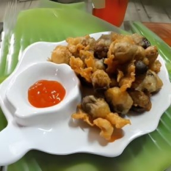 Nấm Rơm Chiên Bột