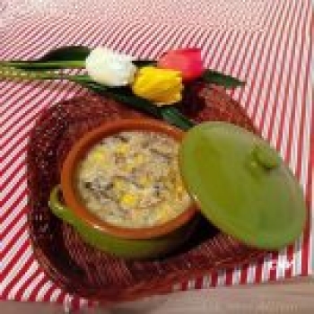 Súp Gà Nấm Tuyết