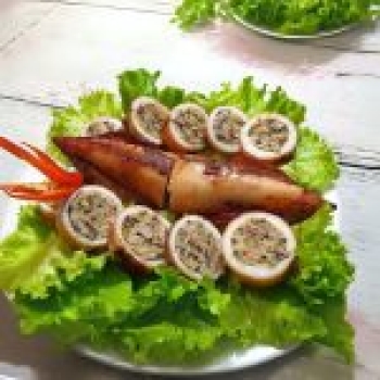 Mực Nhồi Mộc Nhĩ, Thịt
