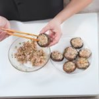 Nấm Hương Nhồi Thịt