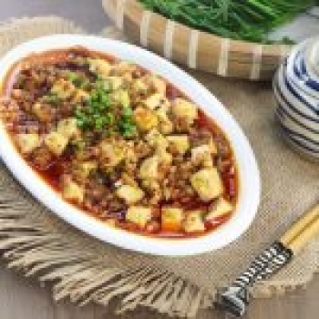 Đậu Hũ Sốt Nấm Hương, Thịt Bằm