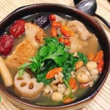Canh Dưỡng Sinh Nấm Hầu Thủ