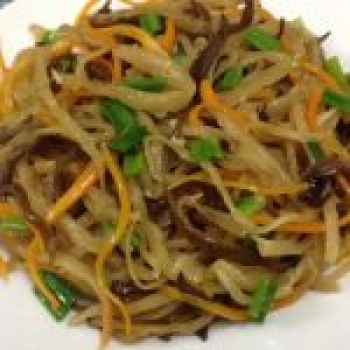 Củ Cải Sợi Xào Mộc Nhĩ