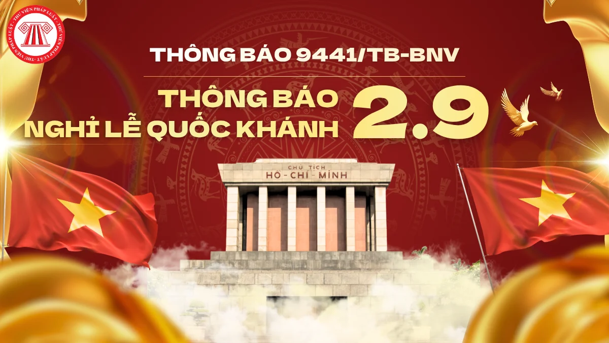 THÔNG BÁO NGHỈ LỄ NGÀY QUỐC KHÁNH 02/09 NĂM 2026