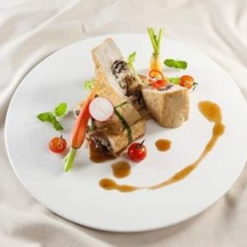 Đậu hũ nhồi nấm bào ngư